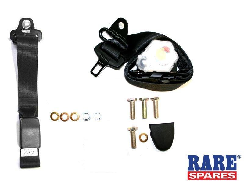 SEAT BELT BLACK INERTIA VK-VL COMMODORE R/H REAR