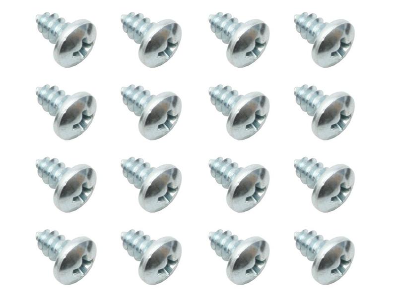SELF TAPPER PAN PHIL HD 10 X 3/8" ZP (16 PCS)