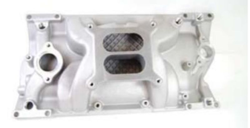 RPC Aluminium Dual Plane Manifold Satin (Small Block Chev 96-on) - RPCR1107