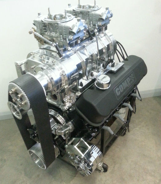 BLOWN CHEVY 540ci BIG BLOCK 8-71 SUPERCHARGED TURNKEY ENGINE