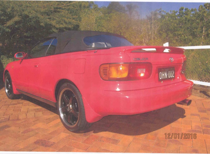 1992 TOYOTA CELICA CONVERTIBLE GT