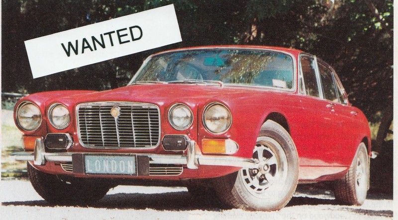 WANTED: JAGUAR XJ6 S1 OR S2