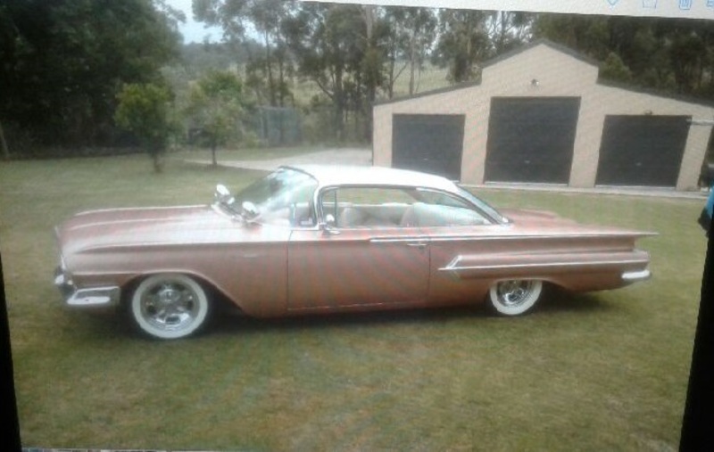 1960 CHEVROLET BEL AIR BUBBLE TOP COUPE
