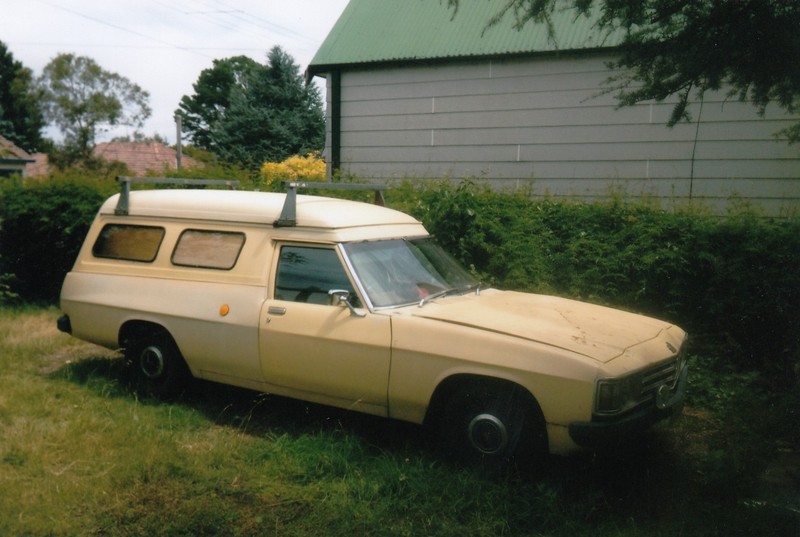 1980 HOLDEN WB PANELVAN