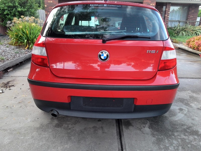 2005 BMW 1 E87 16i 5 SP MANUAL 5D HATCHBACK