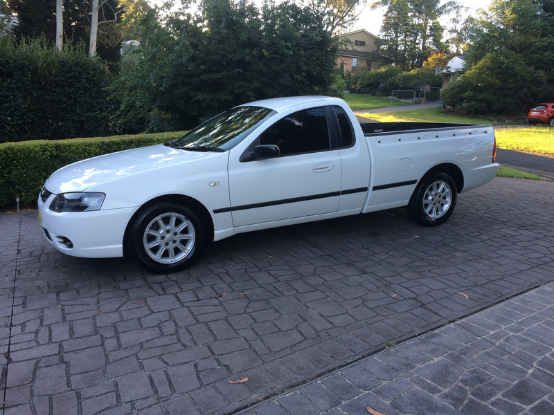 2007 FORD FALCON XL (LPG) TRADESMAN BF MKII