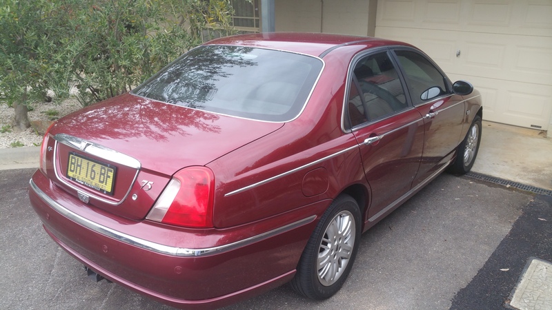 2002 ROVER 75 CONNOISSEUR