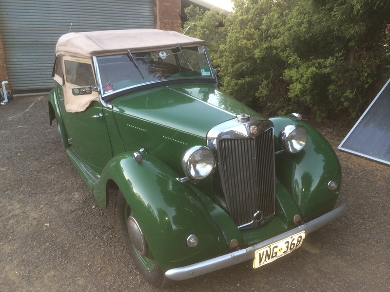 1947 MG YA TOURER
