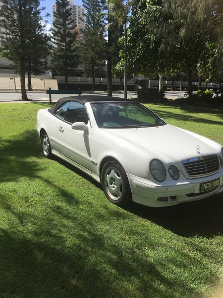 2000 MERCEDES-BENZ ELEGANCE CLK320 V6 CONVERTIBLE