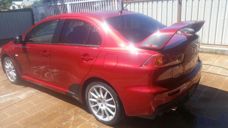 2010 MITSUBISHI LANCER RALLIART CJ MY10