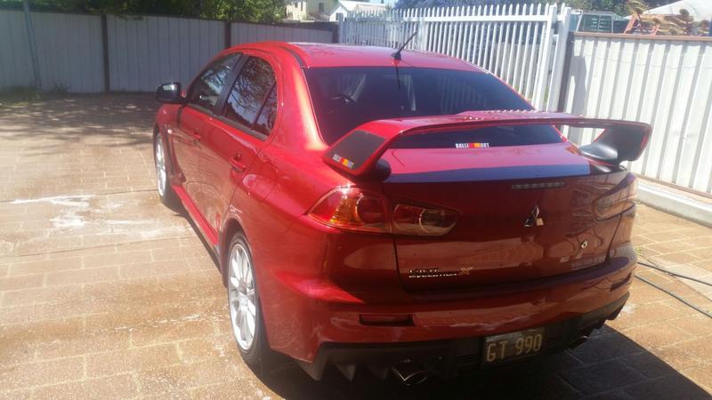 2010 MITSUBISHI LANCER RALLIART CJ MY10