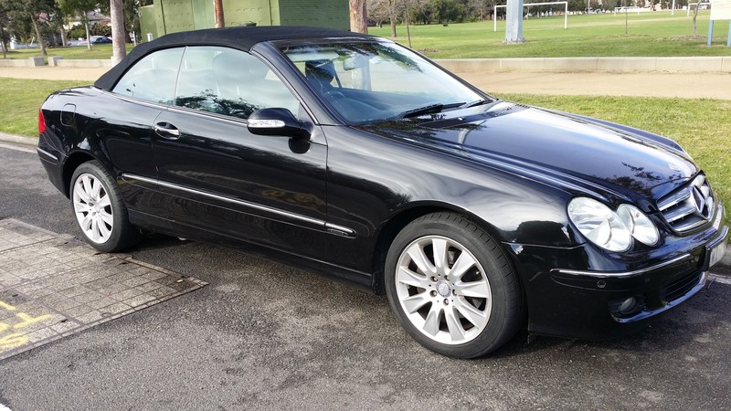 2008 MERCEDES-BENZ CLK350 ELEGANCE C209 07 UPGRADE