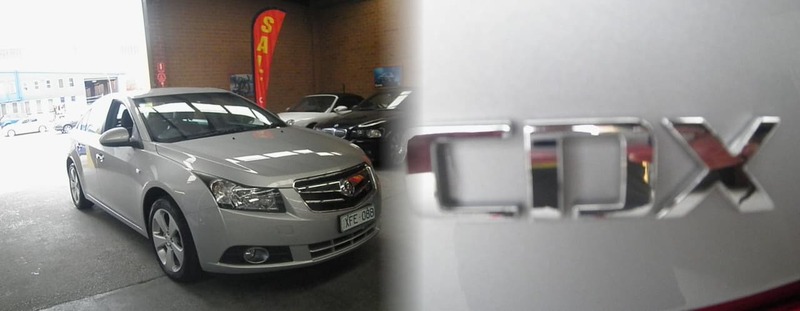 2009 HOLDEN CRUZE CDX JG