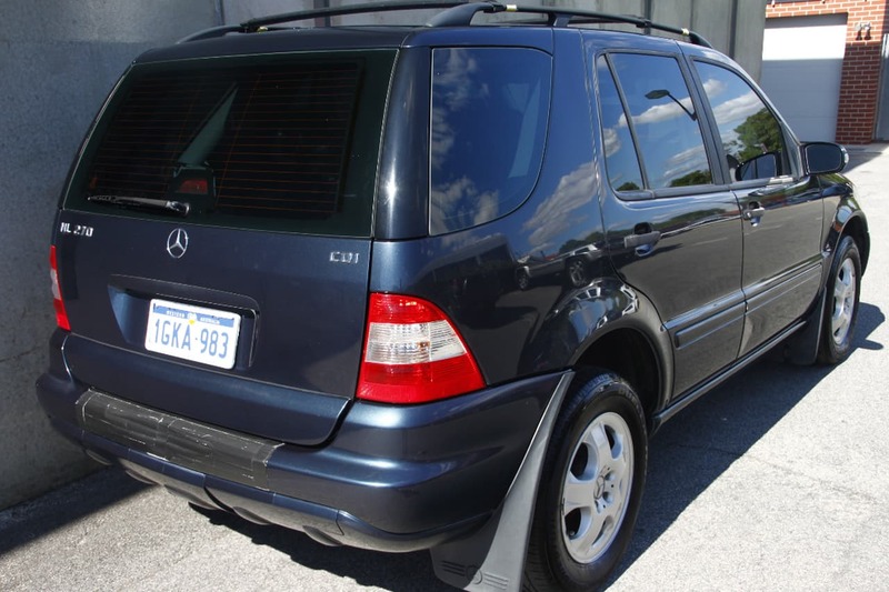 2003 MERCEDES-BENZ ML270 CDI LUXURY W163