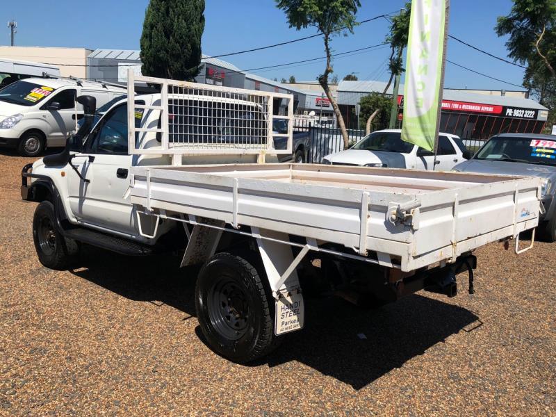 2001 TOYOTA HILUX 3.0L TURBO DIESEL 4X4 4WD SINGLE CAB UTE