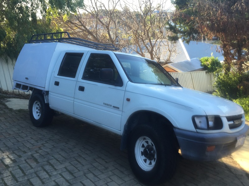 2001 HOLDEN RODEO LX (4x4) TFR9