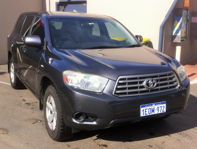 2007 TOYOTA KLUGER KX-R (FWD) 7 SEAT GSU40R
