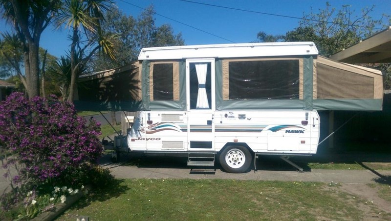 2001 JAYCO HAWK 12ft 4 x 7ft