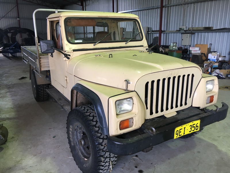 1983 JEEP CJ10 TRAY BACK