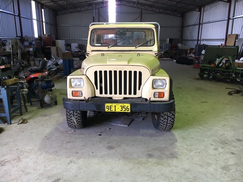 1983 JEEP CJ10 TRAY BACK