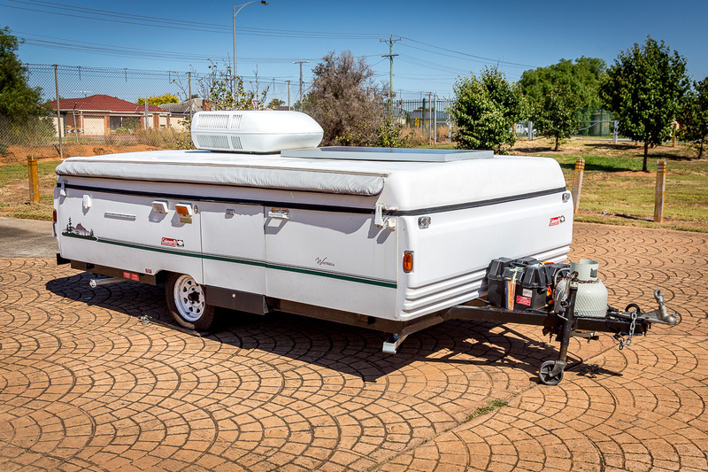 1999 COLEMAN WESTLAKE CAMPER TRAILER