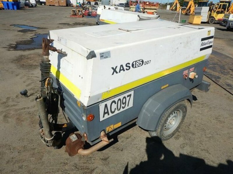 2010 Altlas Copco XAS185