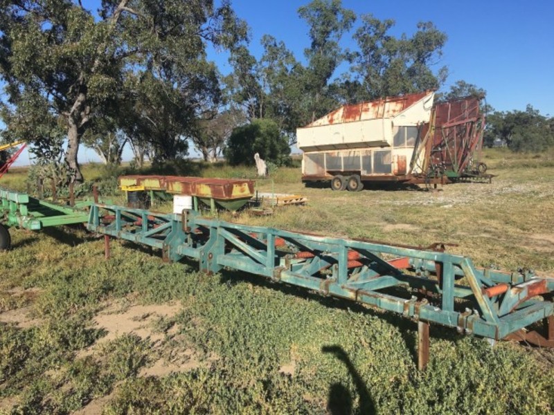 Janke 8 Row tillage Equip