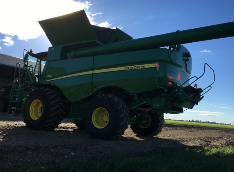 JOHN DEERE S690 Harvester Header