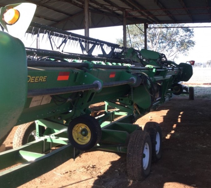 2014 JOHN DEERE S690 HarvesterHeader