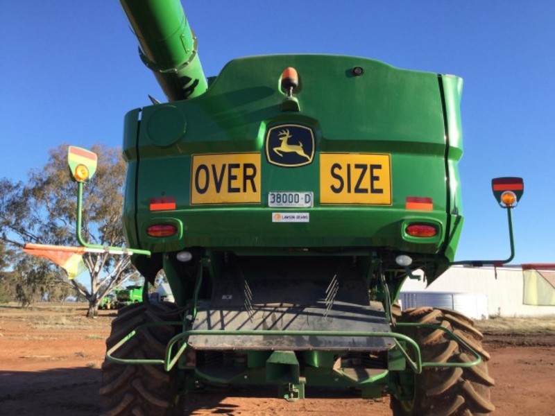 2014 JOHN DEERE S690 HarvesterHeader