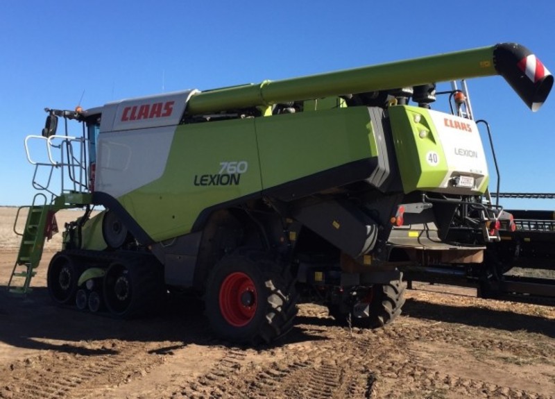 Claas Lexion 760TT harvester