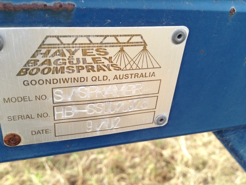 Hayes & Baguley 9M Shielded Sprayer 