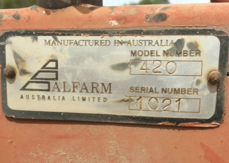 Alfarm Trash Farmer Tillage Equip