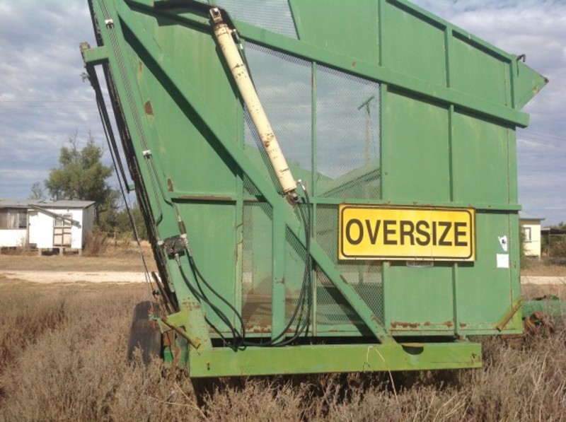 Connor Shea Napier Boll Buggy Harvester Header