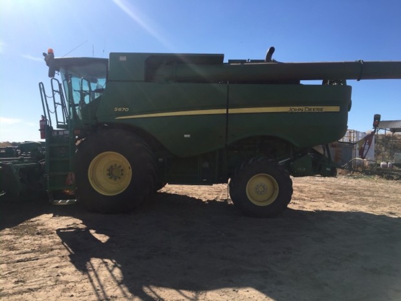 2013 JOHN DEERE S670 Harvester Header