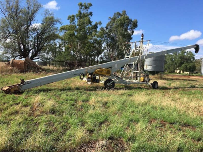 Walsh & Ford 82x9 Belt GRAIN AUGER
