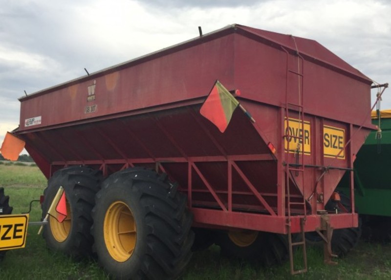 WHITE GB 30T CHASER BIN