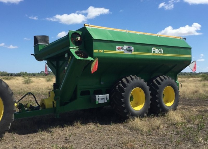2015 Finch 25 Tonne chaser bin