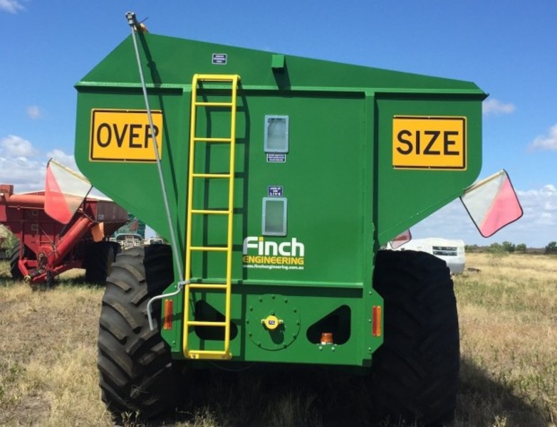 2015 Finch 25 Tonne chaser bin