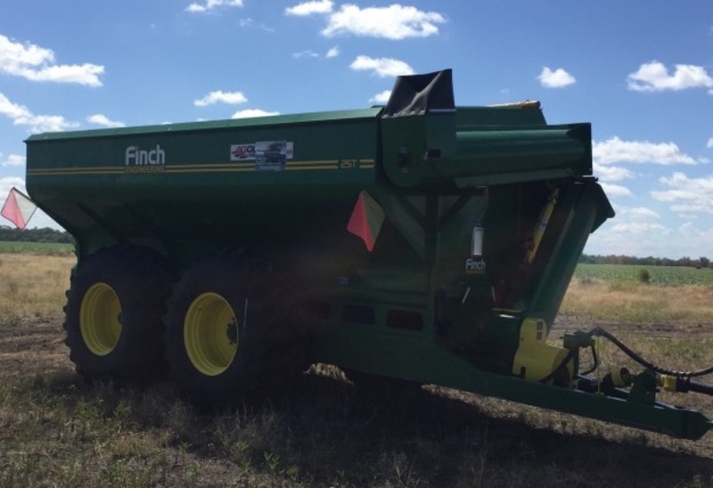 2015 Finch 25 Tonne chaser bin