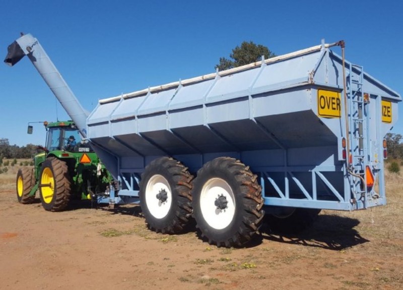 Custom 22 Ton chaser bin