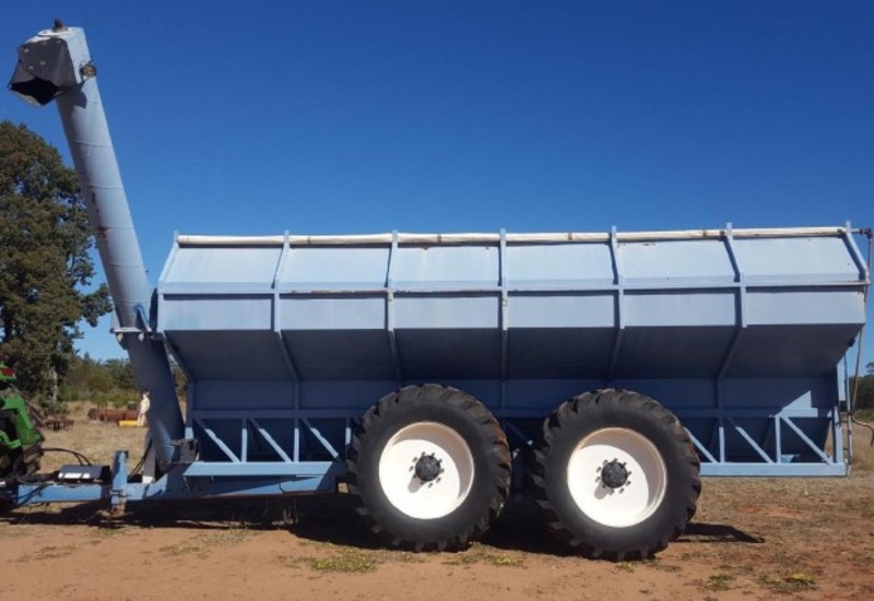 Custom 22 Ton chaser bin