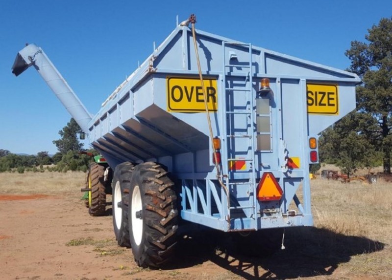 Custom 22 Ton chaser bin