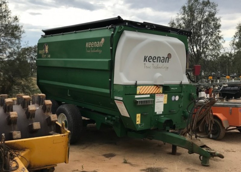 Keenan Mech-Fibre 340 Feed Mixer