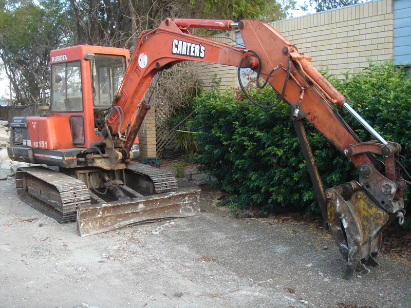 KUBOTA KX151 EXCAVATOR