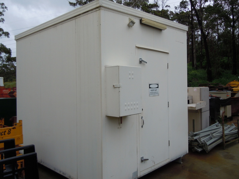 PORTABLE ELECTRICAL SITE SHED (206-1)