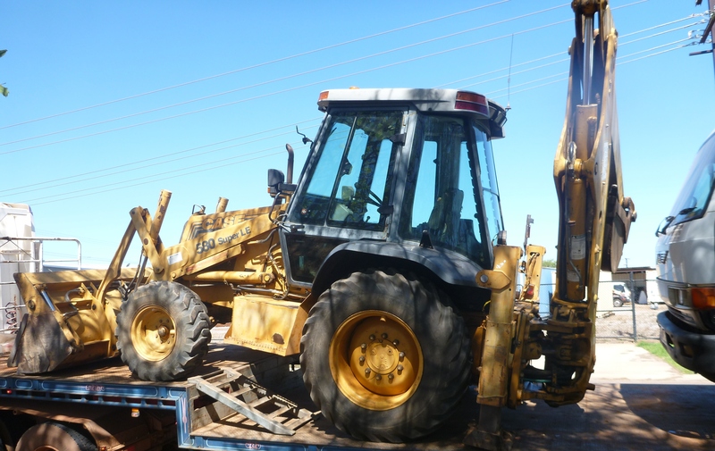 1997 BACKHOE CASE MODEL 580SLE
