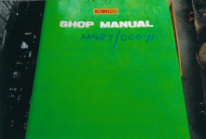 KOBELCO WHEEL LOADER MOD LK300A WORKSHOP MANUAL