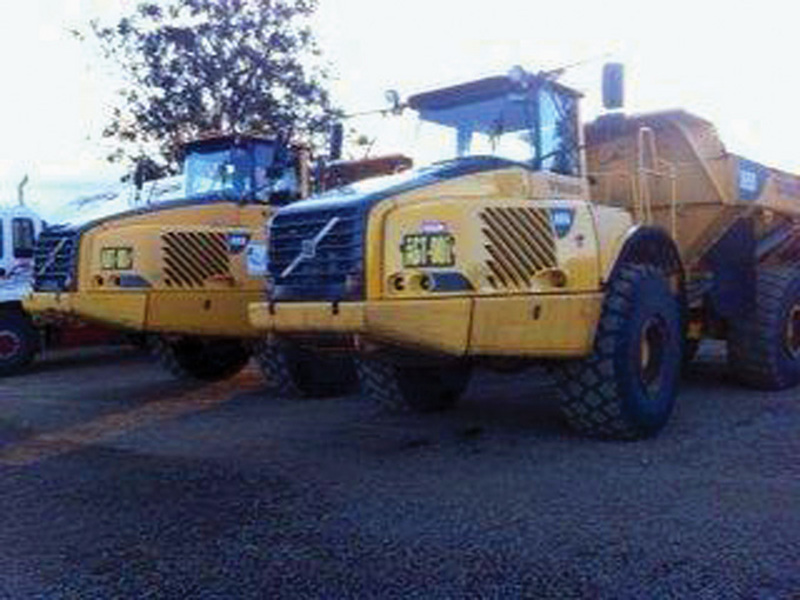 2004 VOLVO 6X6 ARTICULATED DUMP TRUCK 829-1