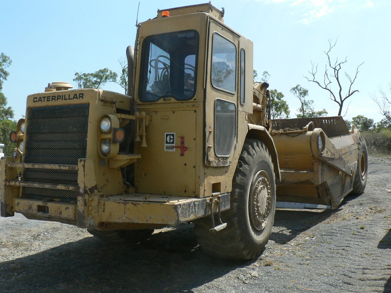 1973 CAT 621B OPEN BOWL SCRAPER 45P0782